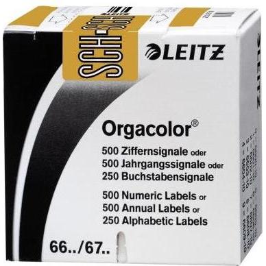Leitz, Ordner Zubehör, Orgacolor Braun