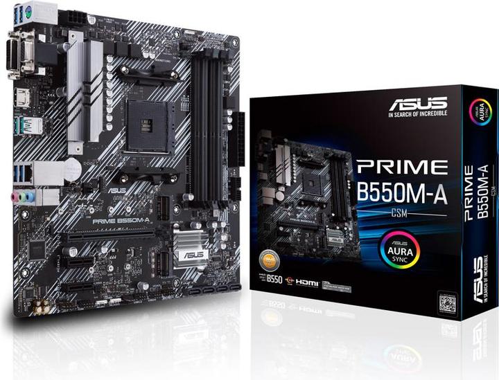 Produktbild ASUS PRO B550M-C/CSM (AM4, AMD B550, mATX)