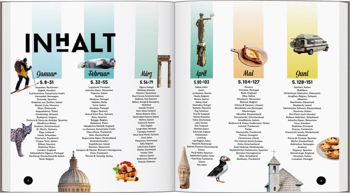 Actual product image Wann am besten wohin Europa (German, The Lonely Planet, 2024)