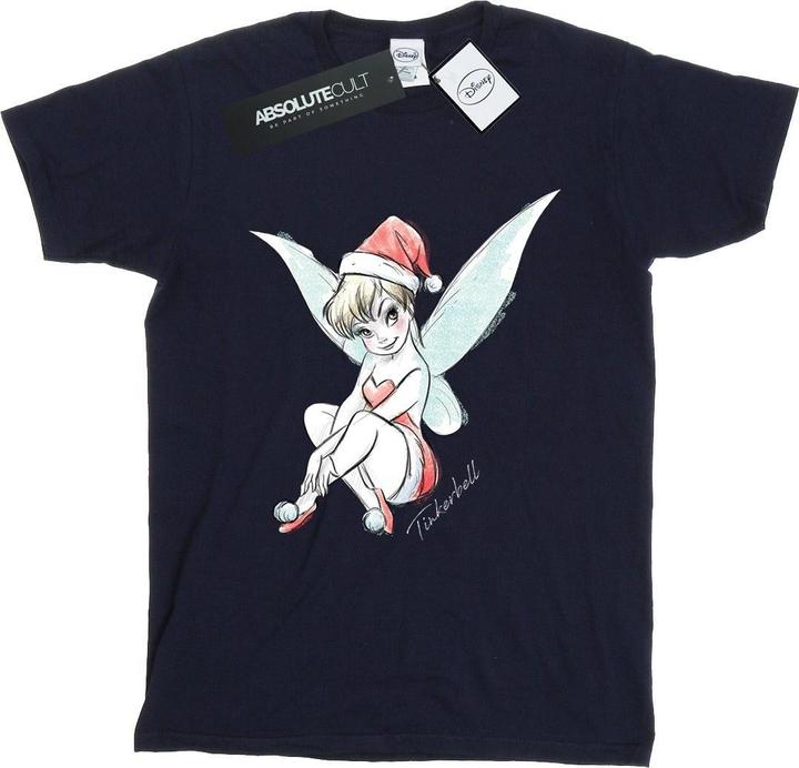 Immagine prodotto Disney Tinkerbell Christmas Fairy Maglietta Ampia Donna (XL)