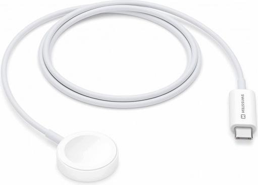 Actual product image Swissten Wireless Charger for Apple Watch USB-C