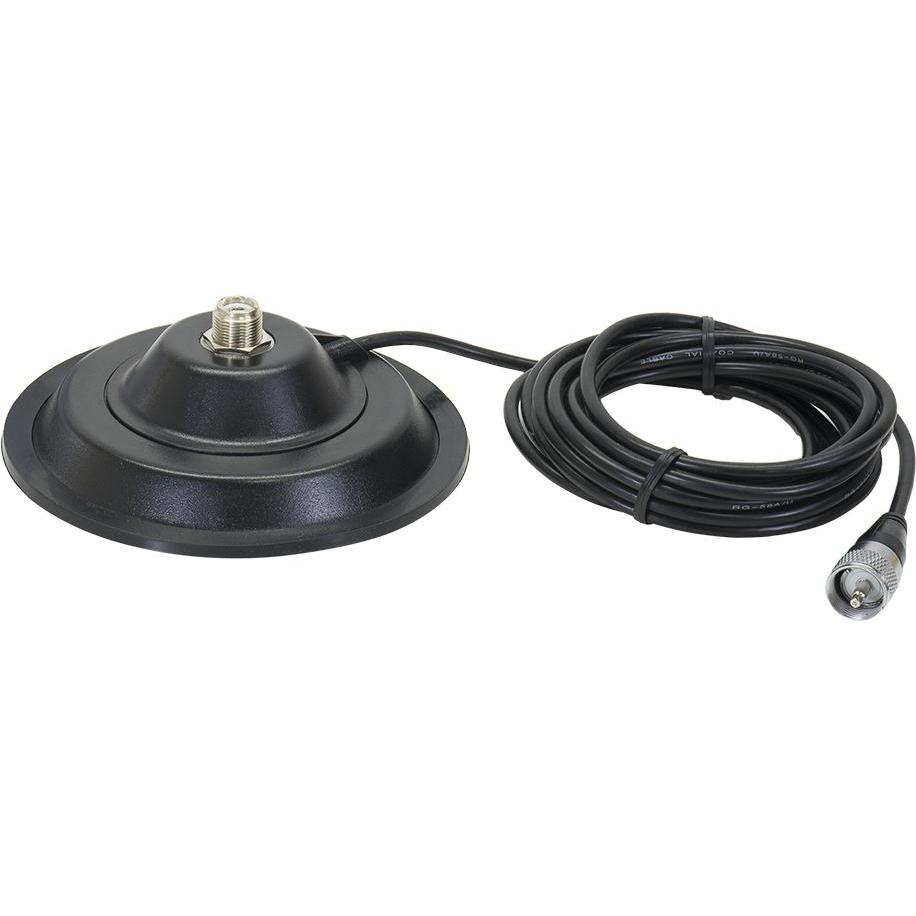 PNI CB Escort HP 8900 ASQ-Funkpaket, 12–24 V + CB ML70-Antenne, 70 cm mit Magnetfuss 145 mm im Li, Netzwerk Zubehör