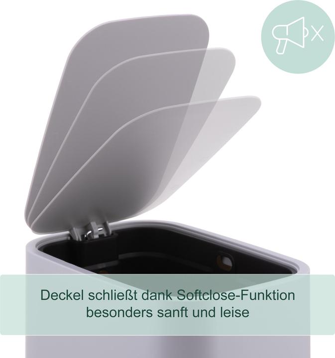 Actual product image Relaxdays pedal bin (7 l)