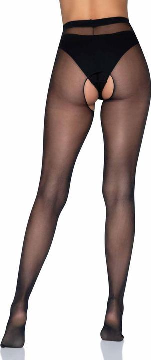 Actual product image Leg Avenue Sheer Cchless Pantyhose BlackOS (One size)