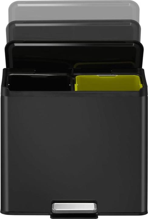 Image du produit EKO Treteimer EcoCasa III 15+15L schwarz (30 l)