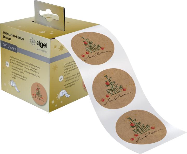 Produktbild Sigel Weihnachts-Sticker