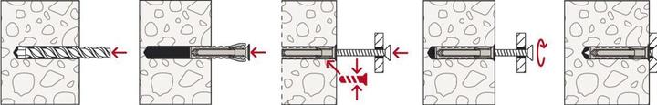Produktbild Fischer Dübel SX Plus 12x60 (25 Stk.)