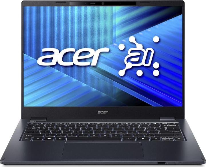 Image du produit Acer TravelMate P4 (14", 512 Go, 16 Go, DE, Intel Core Ultra 7 255U)