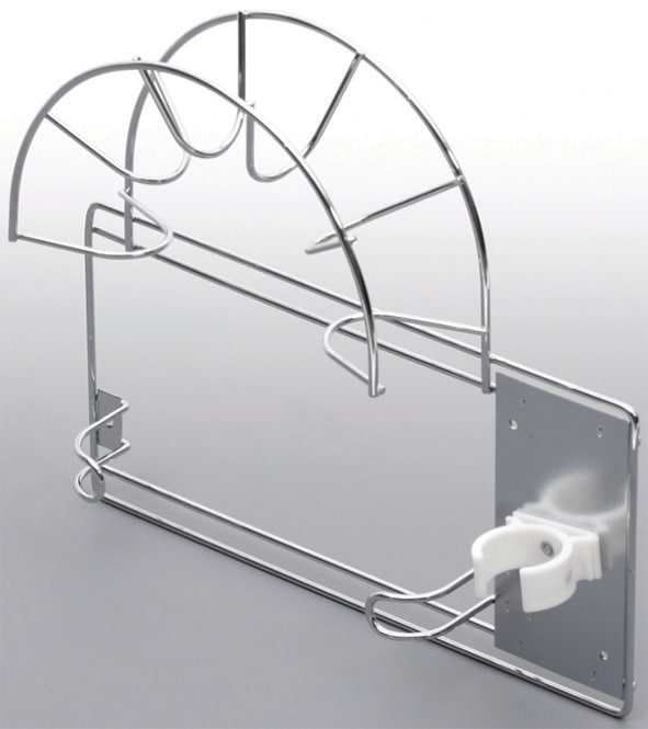 Produktbild OK-Line Draht-Schlauchhalter weiss (1 Stk.)