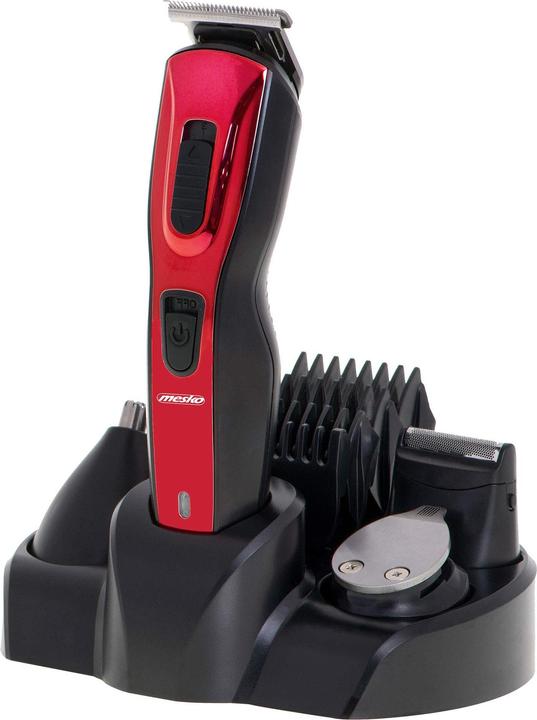 Mesko Trimmer 5 in 1 MS 2931 Cordless, Black / Red