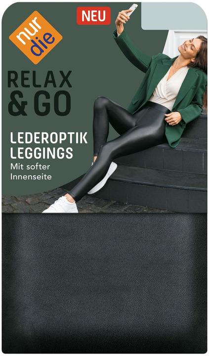 Image du produit Nur Die Leggings Lederoptik (M)