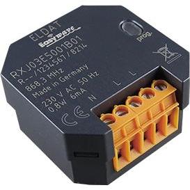 Eldat RXJ03E5001B01-23K Unterputz-Repeater Easywave 868 MHz 230V kaskadierbar, Automatisierung