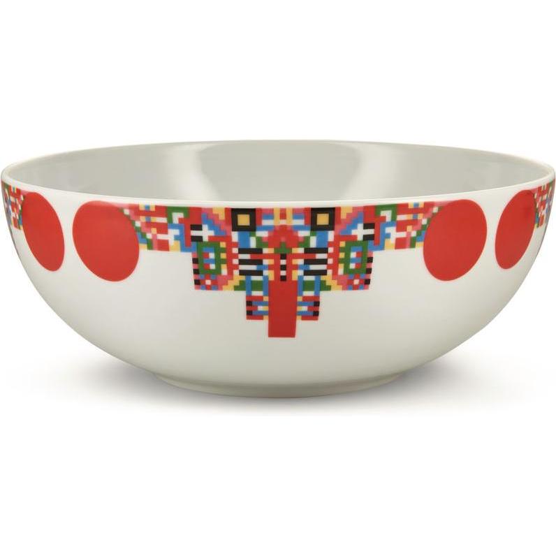 Alessi Holyhedrics Gebäckschale, Schüssel + Schale, Weiss