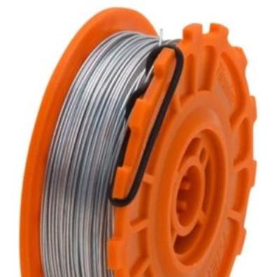 TJEP Bindedraht 40 Rollen Ultra Grip, verzink, 0,8mm x 100m, Entsafter