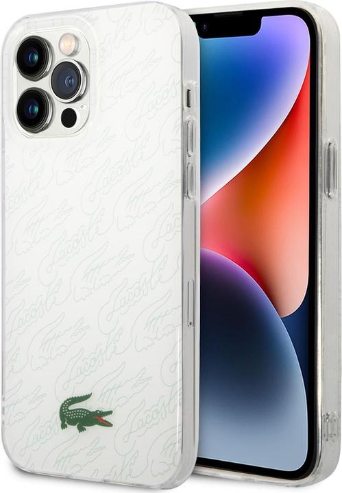 Lacoste Custodia con motivo - iPhone 14 Pro Max (Apple iPhone 14 Pro Max)