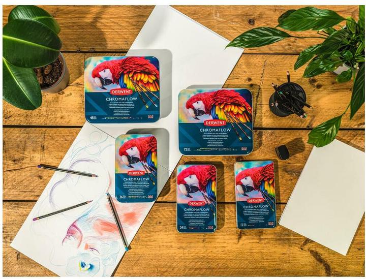 Immagine prodotto Derwent Matite colorate Chromaflow (12 x)