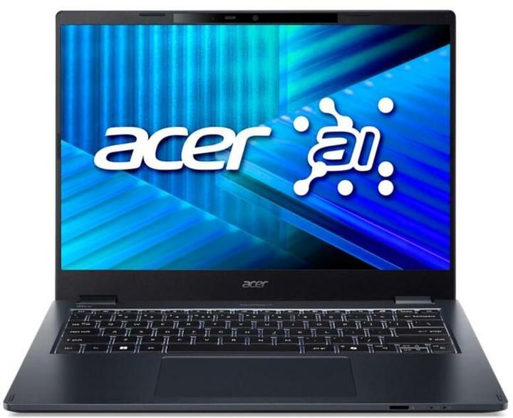 Actual product image Acer Notebook TravelMate P4 (TMP414-55-TCO-528B) (14", 512 GB, 16 GB, CH, Intel Core Ultra 5 225U)