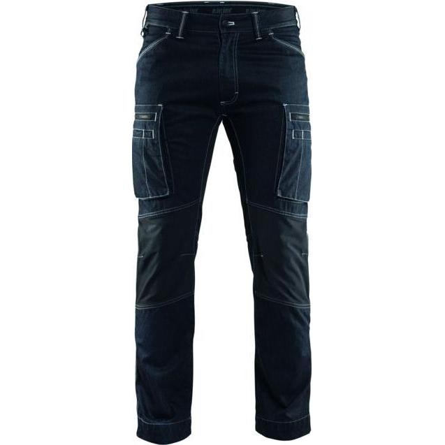 Blakläder, Arbeitshose, Service Bundhose, marineblau / schwarz, Konfektionsgrösse 26 (48 C)