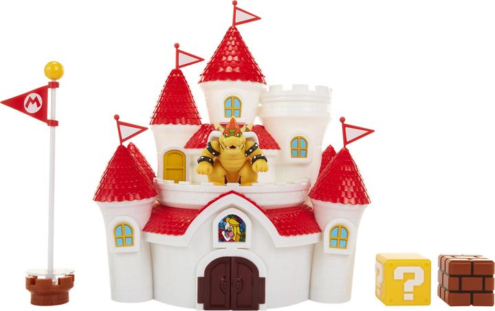 Immagine prodotto Jakks Pacific Super Mario - Playset castello del Regno dei Funghi (58541-4L)