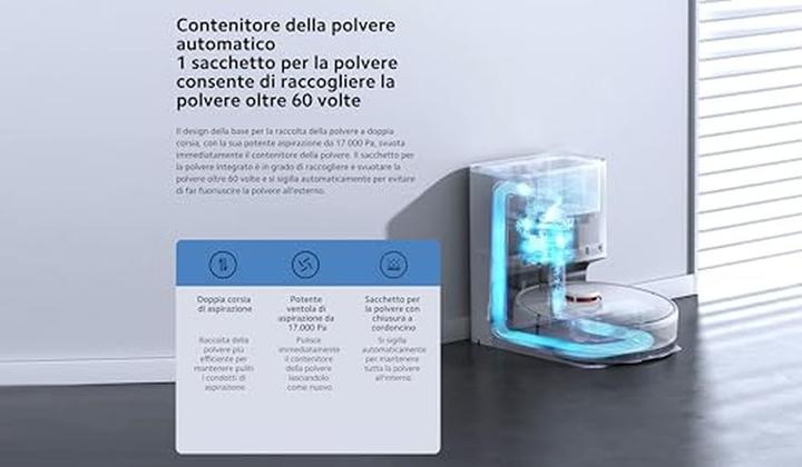 Actual product image Xiaomi X10 (Vacuum mopping robot)
