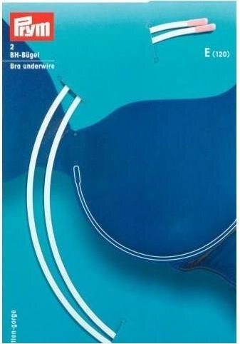 Actual product image Prym Bra underwire, white size E (120), card 2 pcs.