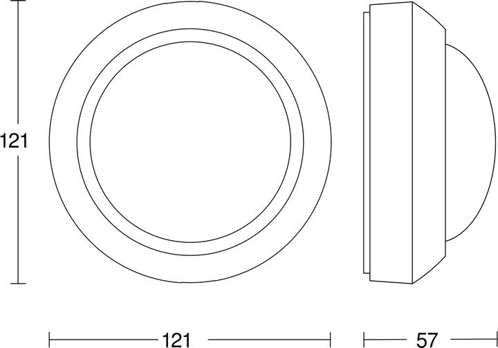 Produktbild Steinel Bewegungsmelder IS2360-3 ECO schwarz (12 m)