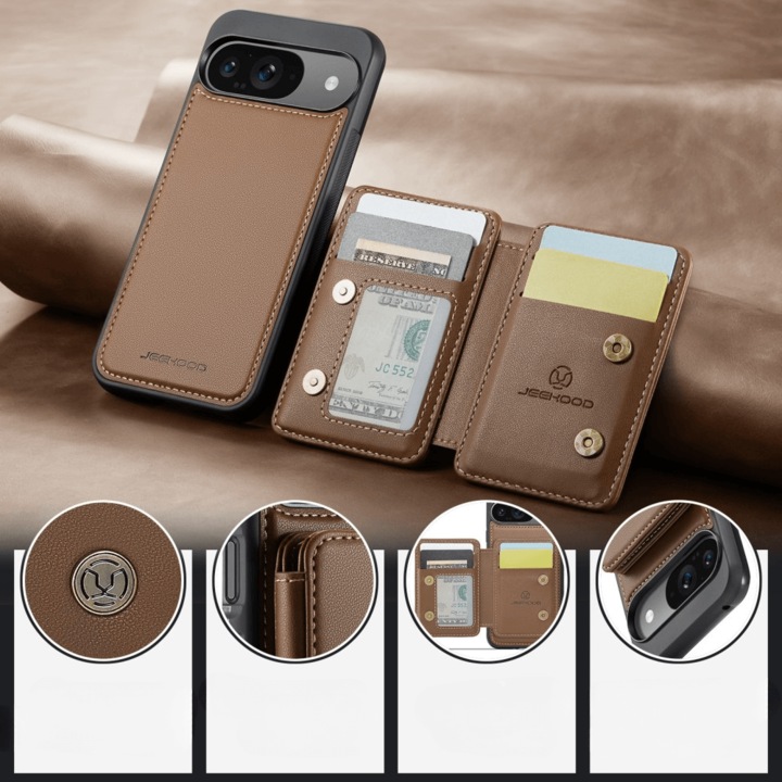 Produktbild Cover-Discount Google Pixel 9 / 9 Pro - 2-in-1 Backcover mit Kreditkarten-Etui (Google Pixel 9 Pro)