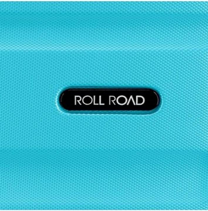 Actual product image Roll Road Flex Light Blue Rigid Large Suitcase (91 l)