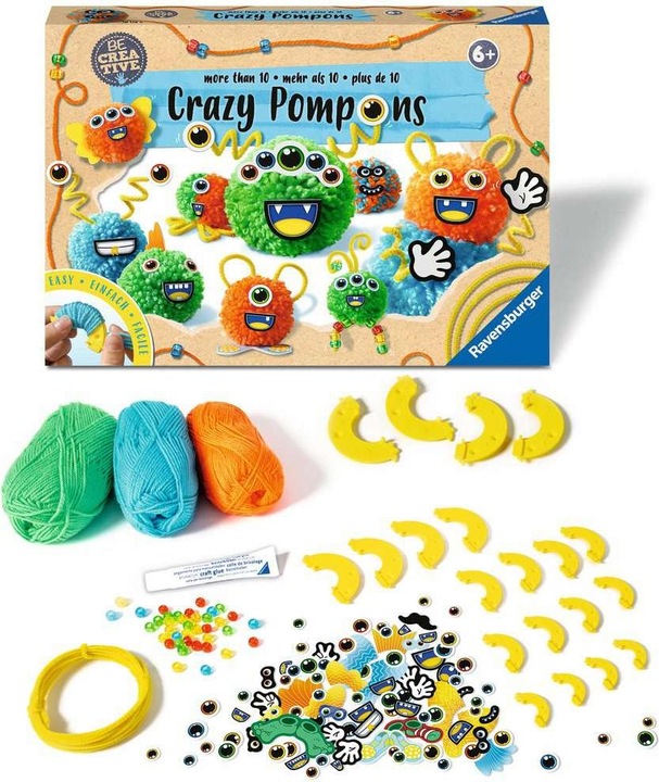 Produktbild Ravensburger Crazy Pompons