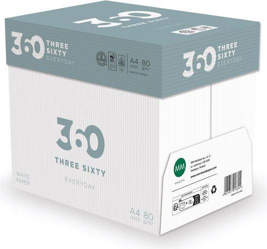 360 Everyday Copier paper Everyday A4, white, 80 g/m², 1 pallet (80 g/m², 100000 x, A4)