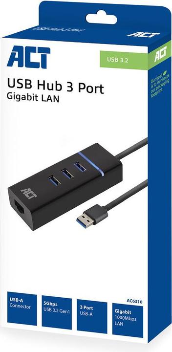 Image du produit ACT AC6310 (USB-C, 4 ports)