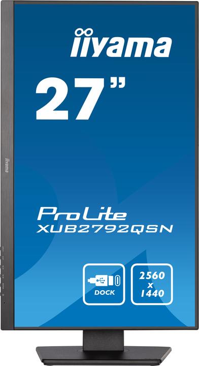 Produktbild iiyama ProLite XUB2792QSN-B5 (2560 x 1440 Pixel, 27")