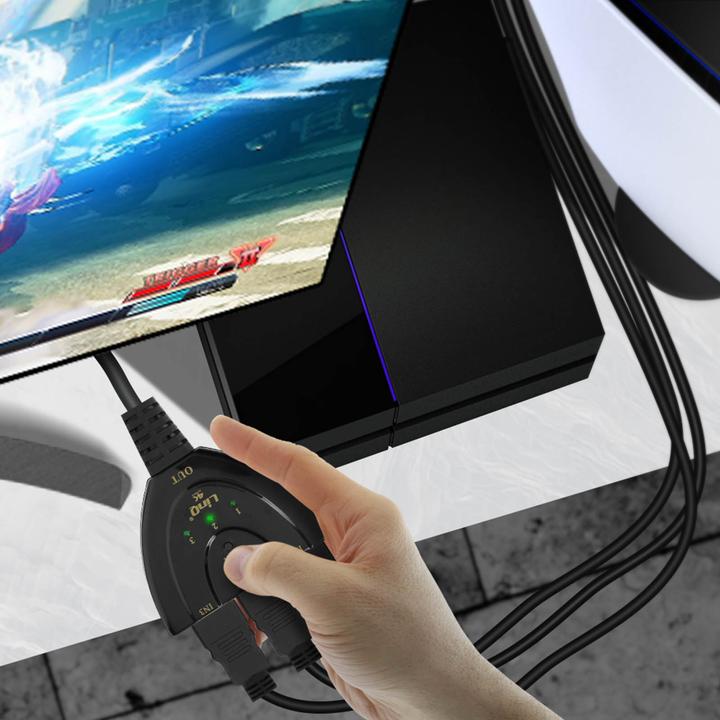 Image du produit LinQ Commutateur HDMI 3 ports HDMI Full HD