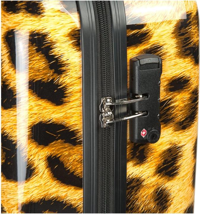 Actual product image Princess Traveler Animal Print - Travel suitcase â € “Leopard - Large - 76 cm - Double wheels (107 l)