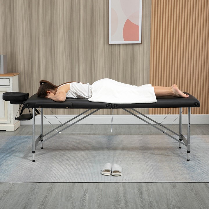 Produktbild Homcom Massageliege mit Aluminium-Füssen
