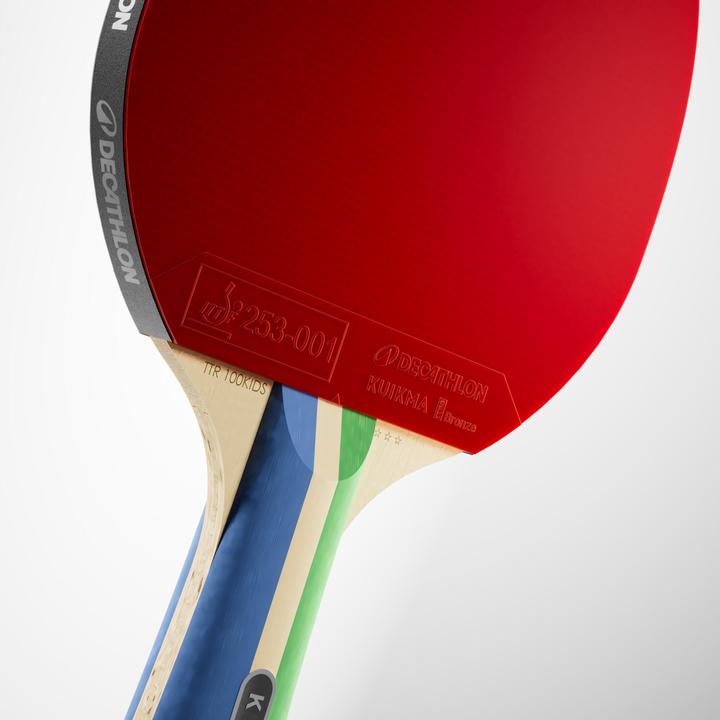 Actual product image Kuikma Tischtennisschläger Kinder - TTR 100 vielseitig 3* ITTF Schule