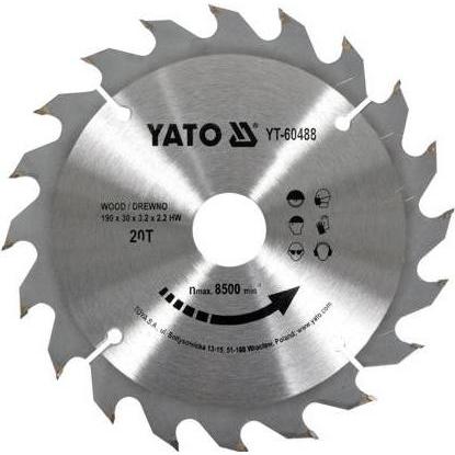 Thumbnail - Yato, Sägeblatt, TCT BLADE FOR WOOD 350X84TX30 MM