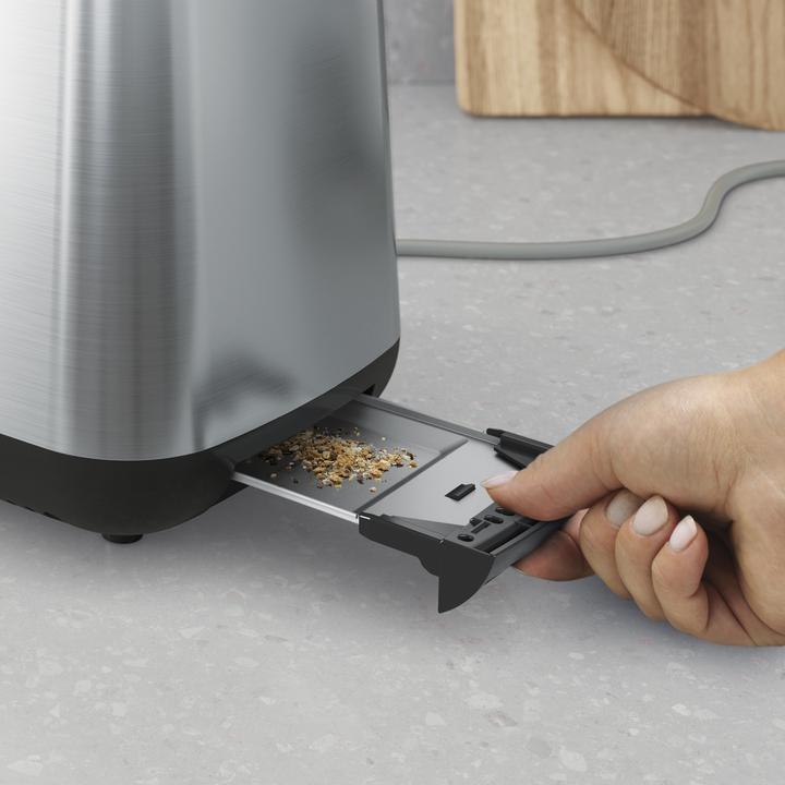 Produktbild Electrolux E3T1-3ST Toaster 2 Scheibe(n), Edelstahl