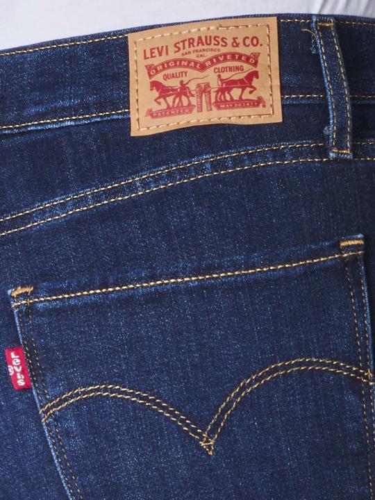 Actual product image Levis 724 Jeans High Rise Straight carbon glow (W25/L30)