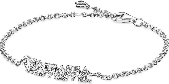 Produktbild Pandora Armband Endlose Herzen (18 cm, Sterling Silber 925)