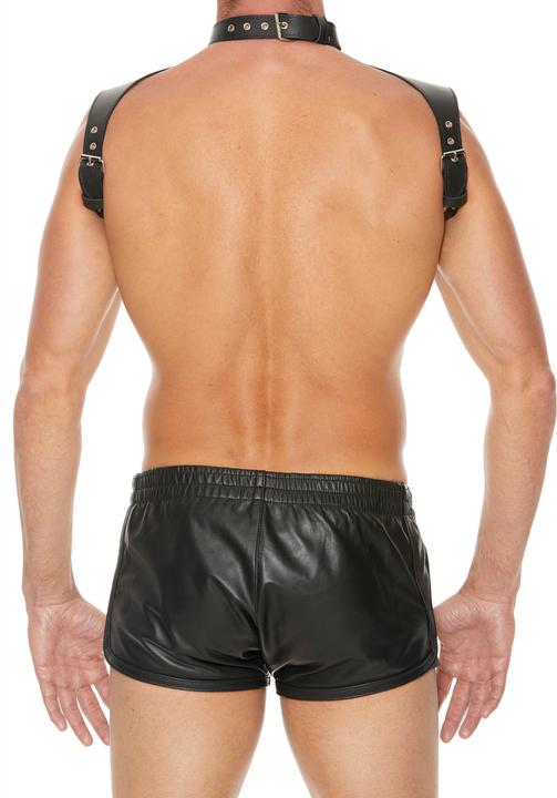 Actual product image Ouch! Harness with Neck Collar (One size)