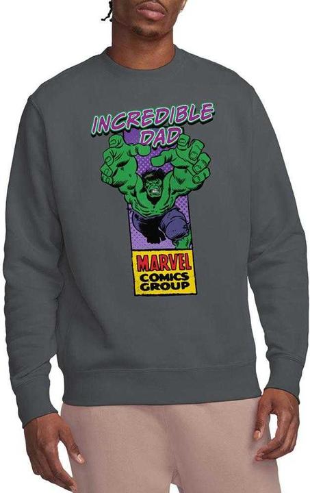 Produktbild Incredible Dad TShirt meliert Vatertag (S)