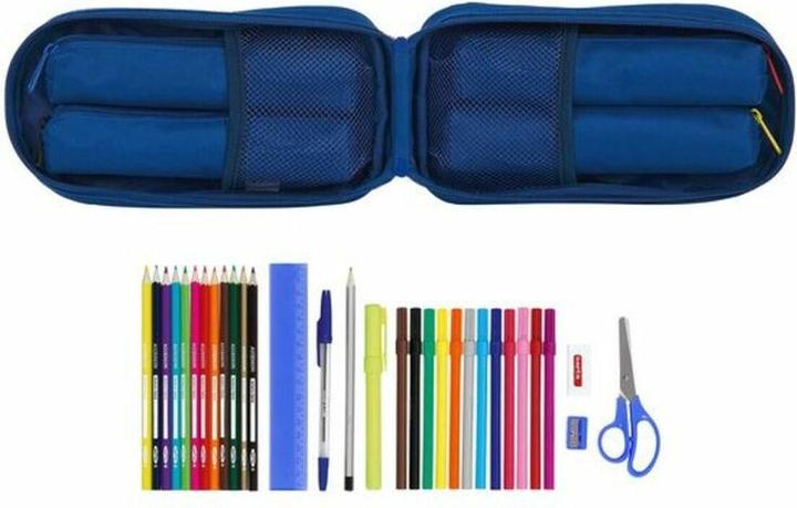 Produktbild Safta Rucksack mit Federtaschen BlackFit8 Oxford Dunkelblau (33 Stücke)