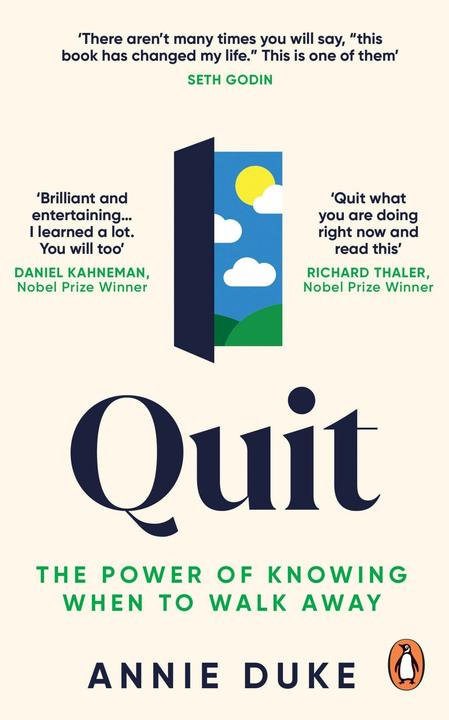 Produktbild Quit (Englisch, Annie Duke, 2023)