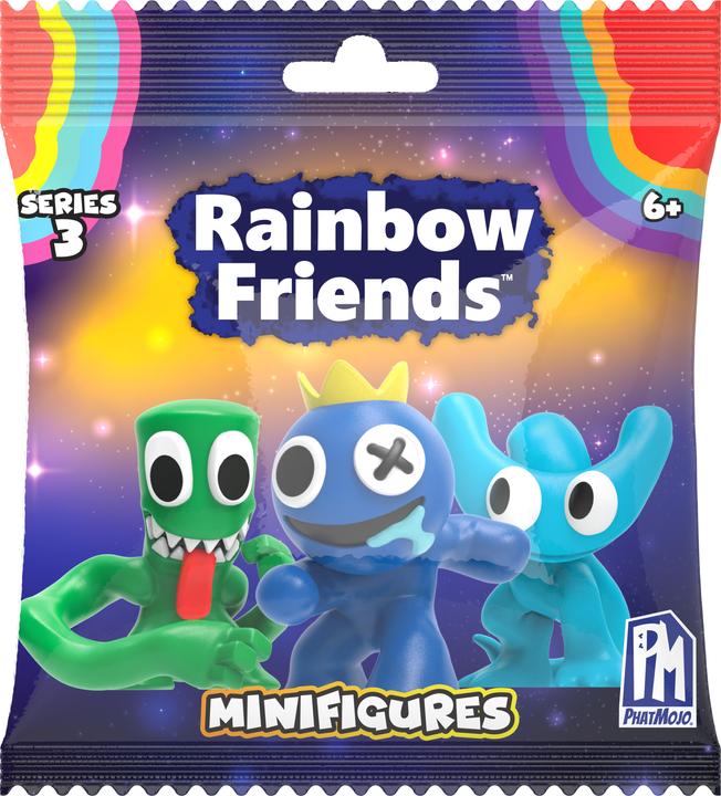 Actual product image Phat Mojo Rainbow Friends Minifigure Series 3