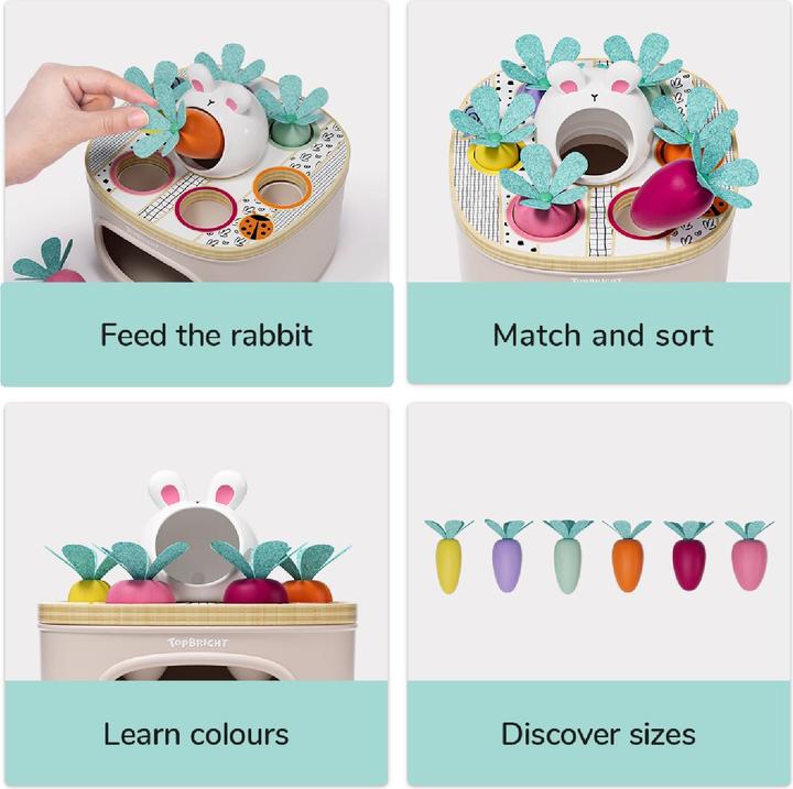 Produktbild Topbright Toys Sortierspiel Karotten