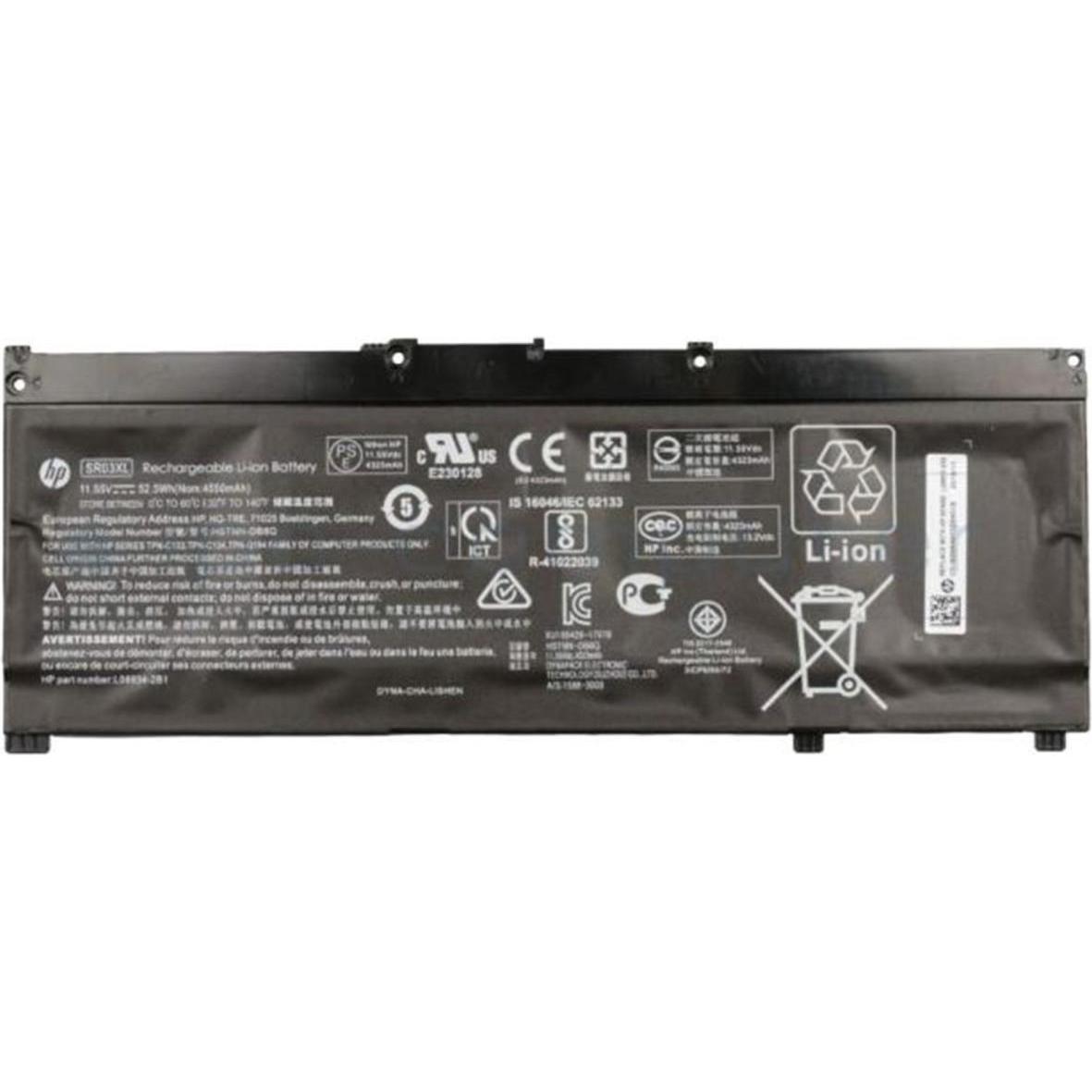 HP Battery Pl Lishen606072 4.55Ah (4550 mAh), Notebook Akku