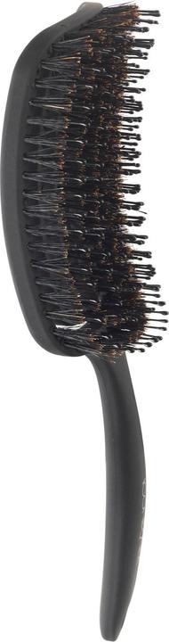 Actual product image Iconikair Haarbürste Blow-Dry Brush Bristle, Wildschweinborsten Bürste, Haarbürste ohne Ziepen Kinder, Haarbü