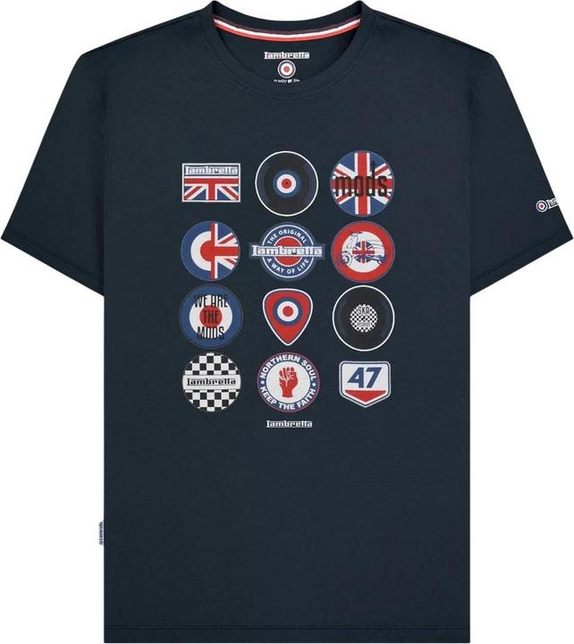 Immagine prodotto Lambretta Maglietta Distintivo Uomo (3XL)