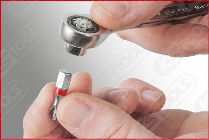 Produktbild KS Tools GEARplus® Ratschenringmaulschlüssel-Satz. 16-tlg. (19 mm)